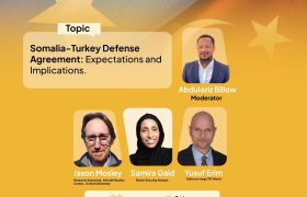 Somalia-Turkey Defense Agreement: Expectations and Implications- Twitter space